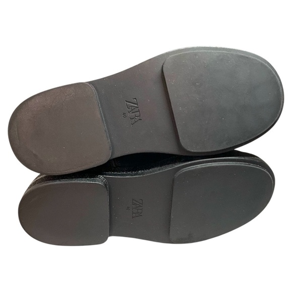 Zara Black Ankle Boots - Picture 9 of 10